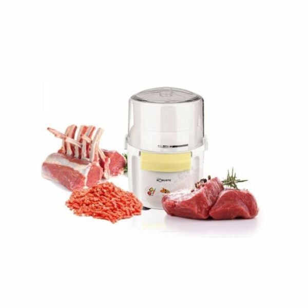 Robuste Hachoir Spéciale pour fruits secs et légumes 400W-350G Hls350 - Blanc & Jaune – Image 2