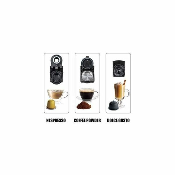 Cristor Machine a Café 3 En 1 - Dolce Gusto / Nespresso / Poudre - 19 Bar Cristor – Image 3