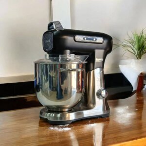 MAESTRO PASTA Robot Pâtissier 1500W - Bol 6,5L en Acier Inoxydable & Engrenages en Métal