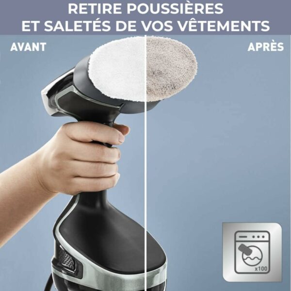 Calor Access Steam Force Défroisseur portable, Temps de chauffe de 25 secondes DT8230C0 – Image 3