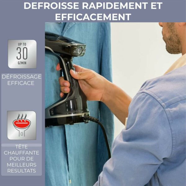Calor Access Steam Force Défroisseur portable, Temps de chauffe de 25 secondes DT8230C0 – Image 5