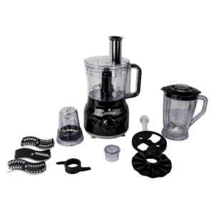 Robot De Cuisine CRISTOR Multi Fonctions -600 W- 2.3 L Bol – 1.5 L Blender – Noir