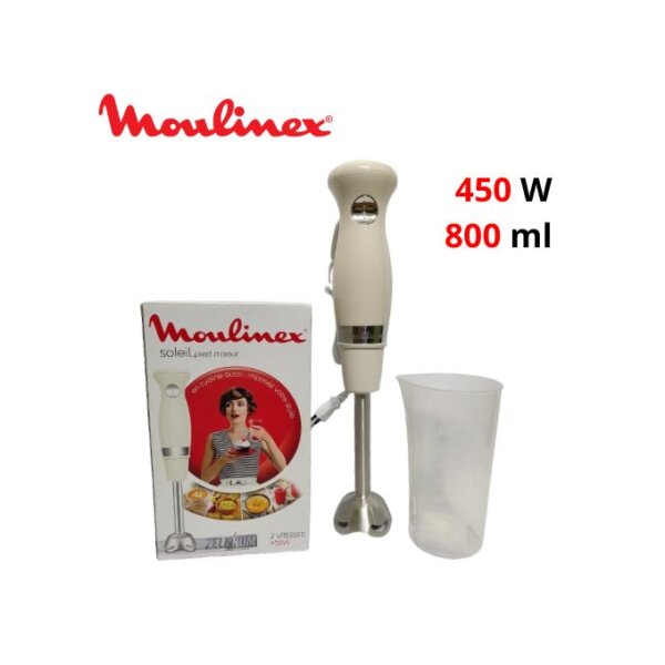 Mixeur Plongeant Moulinex Soleil 450W – Pratique et Élégant – Image 7
