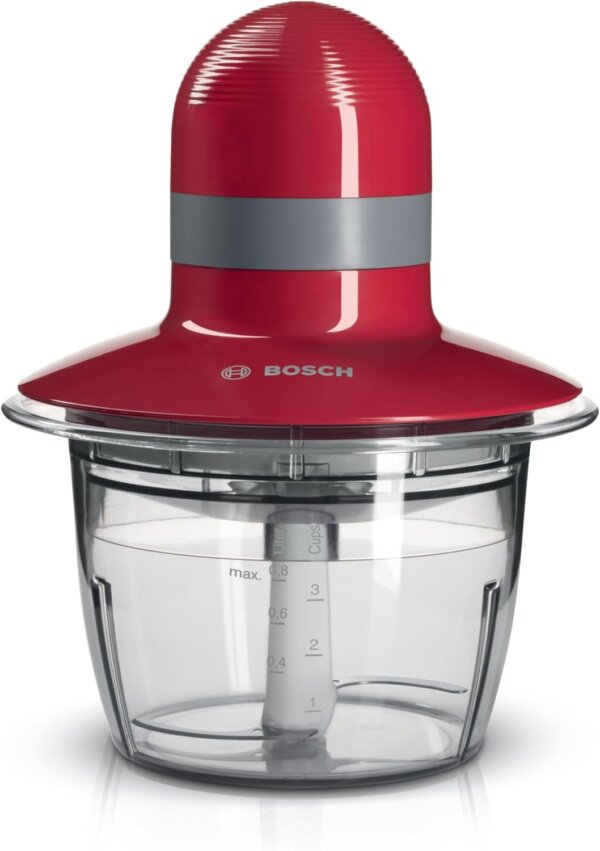 Bosch Electroménager MMR08R2 Hachoir, 400 W, 0.8 liters, Rouge – Image 3