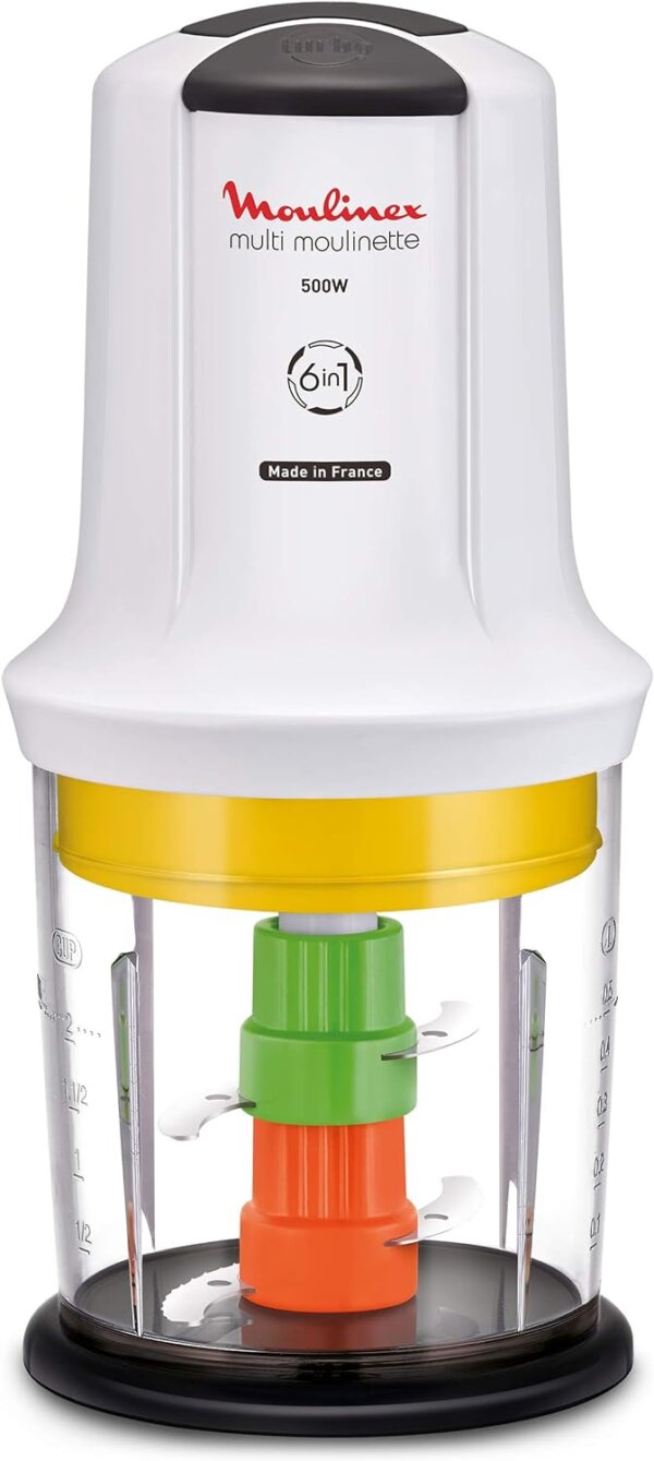 Multimoulinette 6 en 1 - 500 W Blanc – Image 2