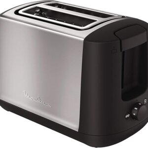 Moulinex subito – Grille-pain avec 2 fentes, 7 temps de grillage, 850 W [Classe énergétique A]