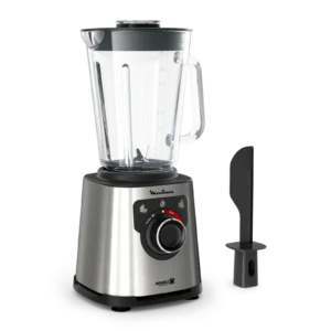 PerfectMix +, Blender haute performance, Lames powelix, Bol en verre de 2L, 1200W , Noir et métal Ref: LM871D10