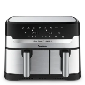 AIR FRYER DUAL EASY FRY & GRILL 8,3 L en acier inoxydable Ref: EZ905D20