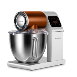 Mixeur multifonction NARDI 1000 W | Bol en acier inoxydable de 6 L | Commandes tactiles-Cuivre_Rose