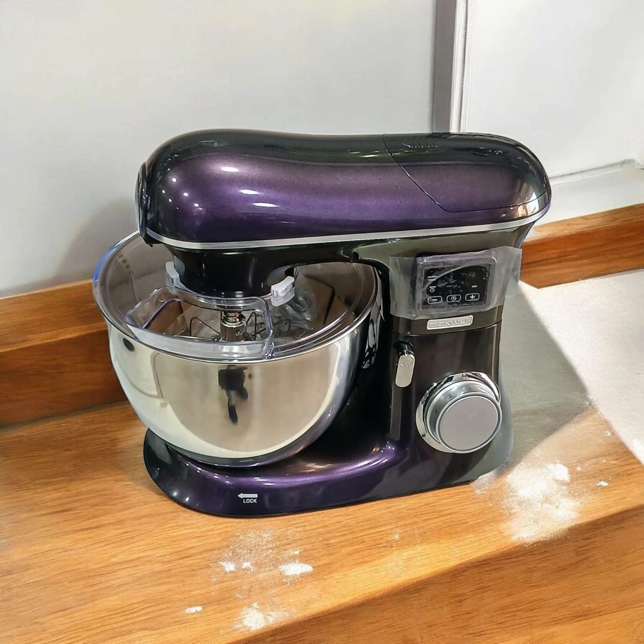 Robot pâtissier multifonction MAXWELL MAX-P3FH15/8A-V - Puissance et polyvalence pour votre cuisine ! – Image 3