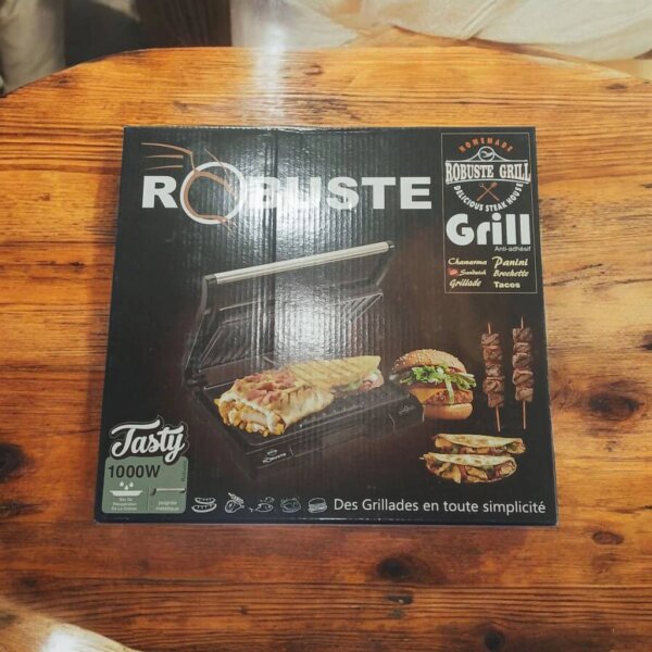 Grill & Panineuse Robuste - Tasty - Des Repas Rapides et Délicieux! – Image 3