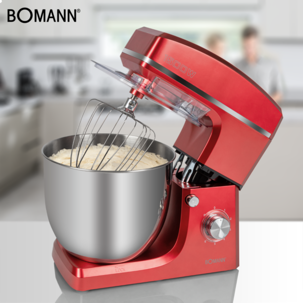 Bomann Pétrin KM 6036 CB rouge – Image 5