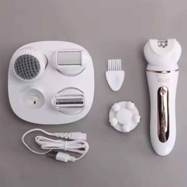 Épilateur Électrique Femme ENZO EN-3165 - Kit Beauté Complet 5 en 1 – Image 4