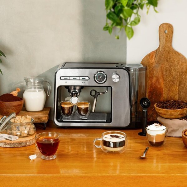 Machine à Espresso RAYLAN 19 Bars avec Mousseur à Lait Intégré - Votre Café Barista à Domicile – Image 7