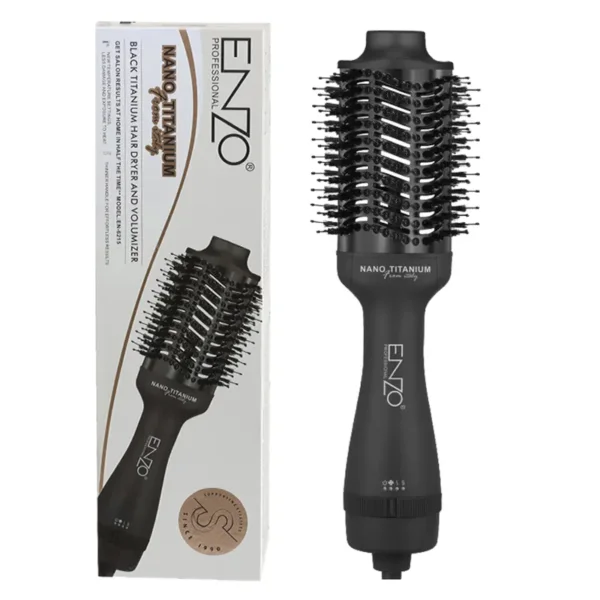 Brosse Soufflante ENZO EN-6215 Pro 1500W | Séchage & Volume Ionique