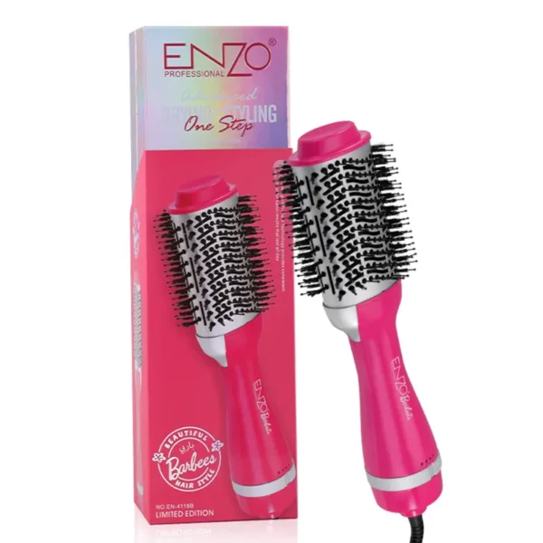 Styler Rotatif 3 en 1 ENZO EN-4118B | Brosse Soufflante & Boucleur – Image 4