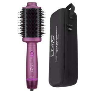 Brosse Soufflante Ionique ENZO EN-4110 | 1500W Volume Pro