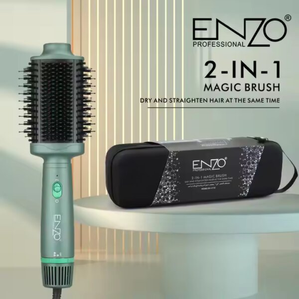 Brosse Soufflante Ionique ENZO EN-4110 | 1500W Volume Pro – Image 3