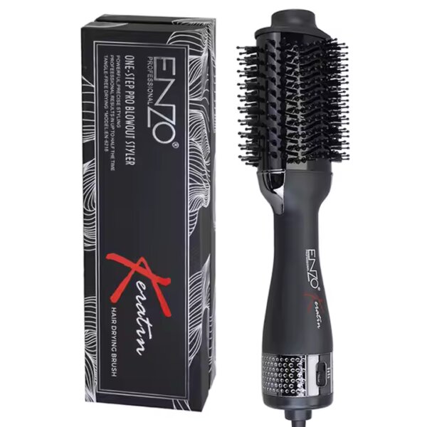 Brosse Soufflante Volumisante ENZO EN-6218 Pro | Ionique 1000W