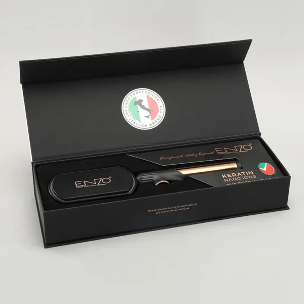 Brosse Lissante Chauffante ENZO EN-4002 | Ionique, Céramique Anti-Brûlure – Image 3