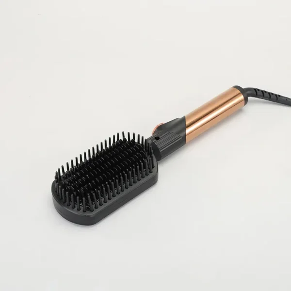 Brosse Lissante Chauffante ENZO EN-4002 | Ionique, Céramique Anti-Brûlure – Image 4
