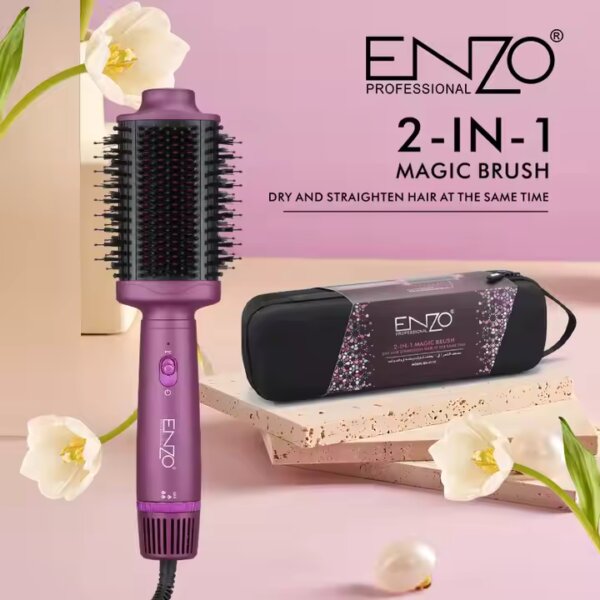 Brosse Soufflante Ionique ENZO EN-4110 | 1500W Volume Pro – Image 6