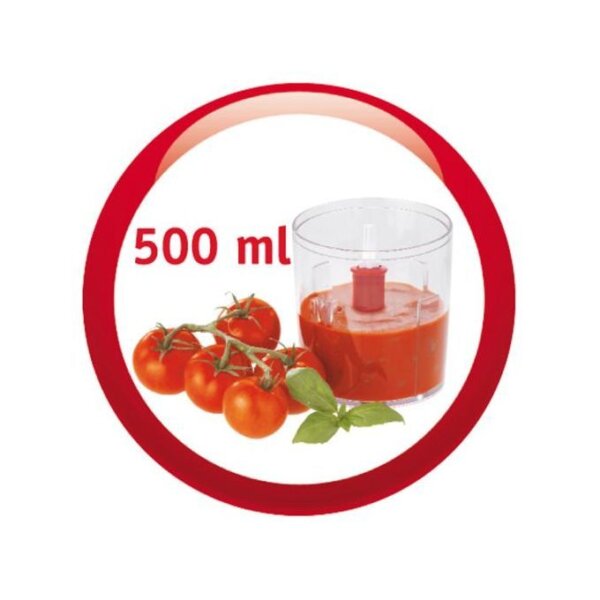 Mini Hachoir Moulinex Multi Moulinette 3en1 (500ml) : Hachez, Émincez, Mélangez Facilement (500W) – Image 4