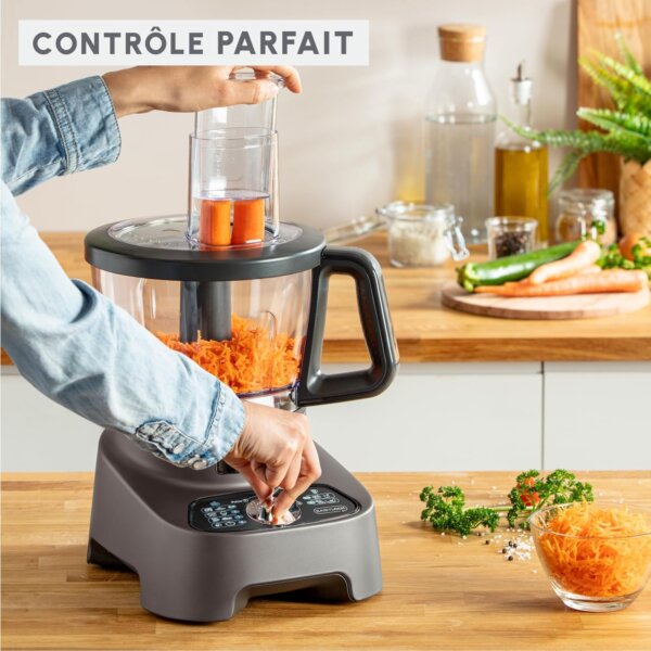 Robot Moulinex Double Force (FP825E10): 2 Moteurs, 1000W & 10 Accessoires – Image 7