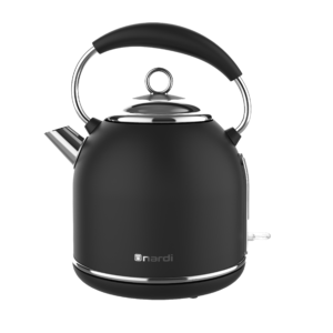 Bouilloire Rétro NARDI Noire 1.7L - Design Vintage & Inox SUS304 (2200W)