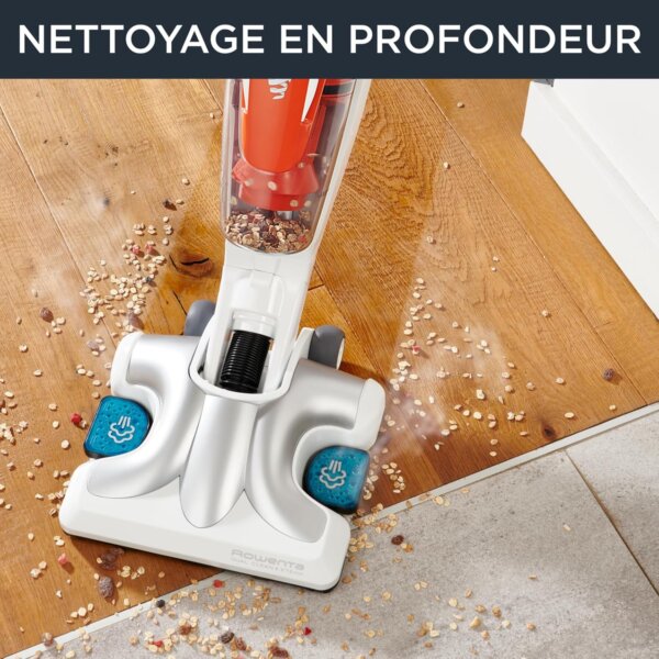 Rowenta, Nettoyeur vapeur, 2 en 1, Aspire et lave en même temps, – Image 3