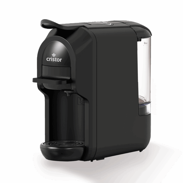 Machine à café Capsule 3en1 CRISTOR -19 Bars – 1450W – Noir