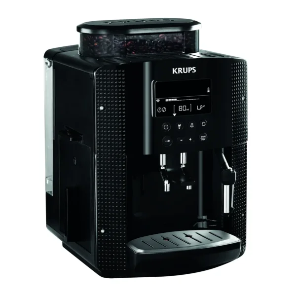 Essential, Machine à café à grain, 3 boissons, Ecran LCD KRUPS