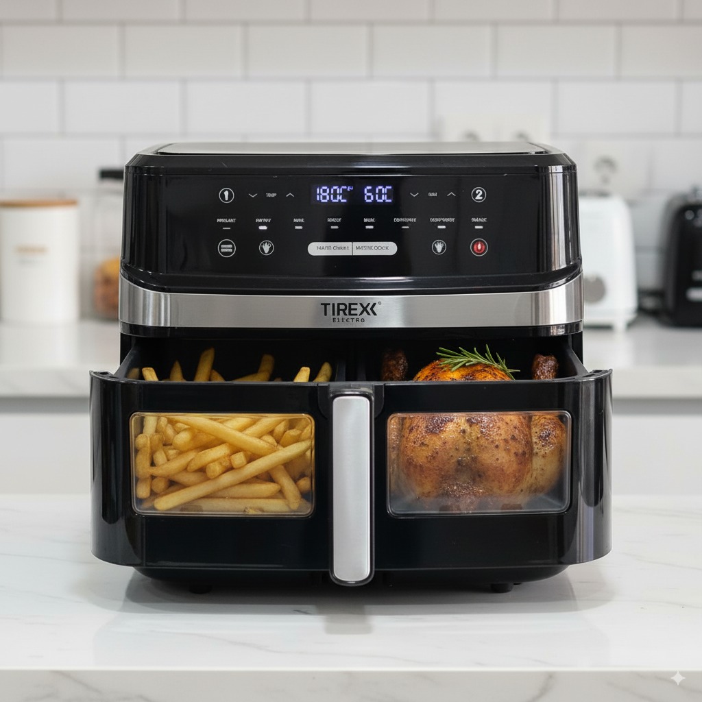 Friteuse à Air TIREXX 10L | Puissance 2600W & Garantie 2 ans – Image 3