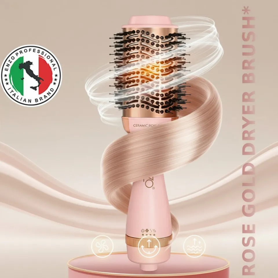 Brosse Sèche-Cheveux ENZO EN-6209 Professionnelle 1500 W – Image 5